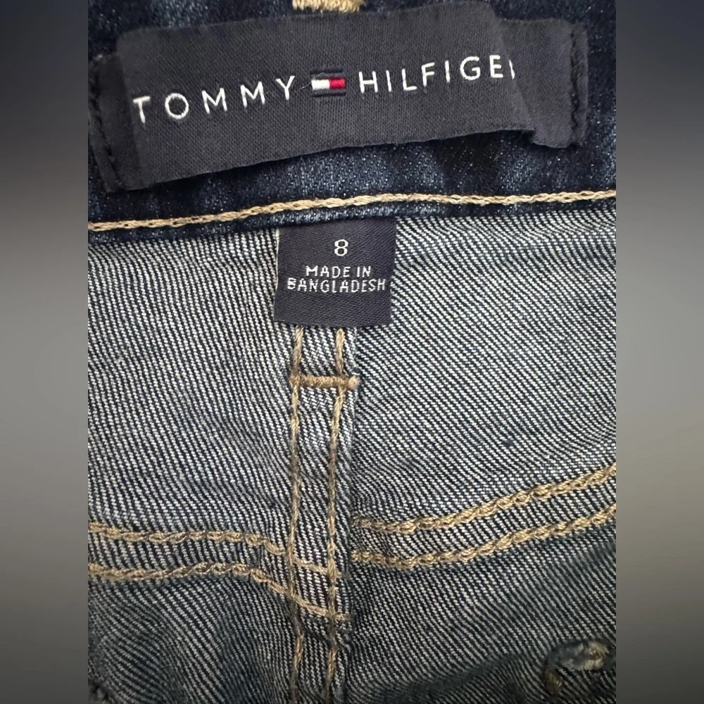 Tommy Hilfiger Denim Mini Skirt Size 8 - Picture 5 of 6